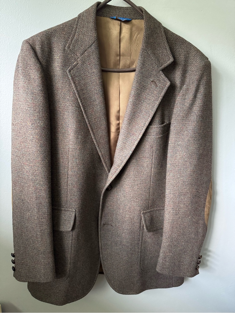 Pendleton Tweed Sport Coat - Classic Dark Academia